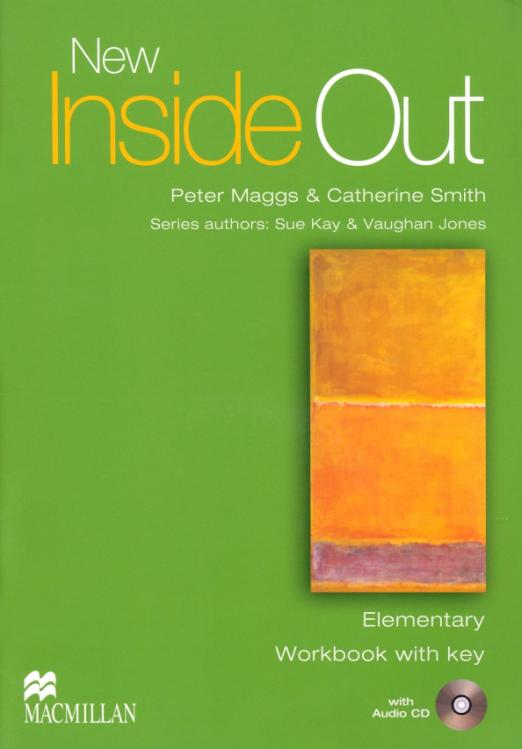 NEW Inside Out Elementary Workbook + Audio CD + key / Рабочая тетрадь + ответы