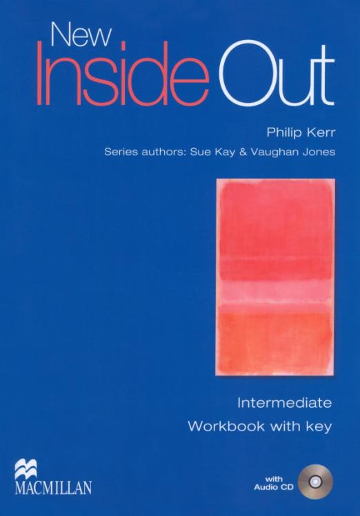 NEW Inside Out Intermediate Workbook + Audio CD + key / Рабочая тетрадь + ответы