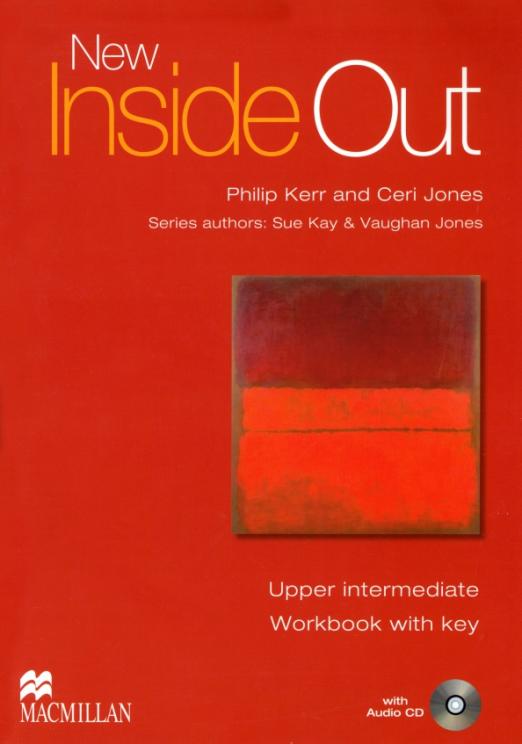 NEW Inside Out Upper-Intermediate Workbook + Audio CD + key / Рабочая тетрадь + ответы