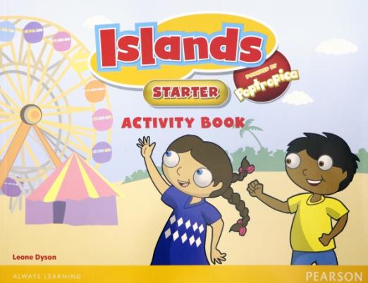Islands Starter Activity Book with PIN Code Рабочая тетрадь с кодом доступа