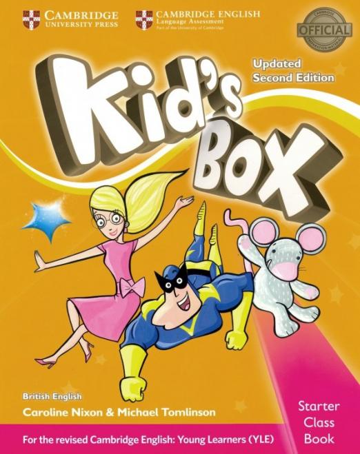 Kid's Box Updated Second Edition Starter Class Book with CDRom  Учебник c CD диском