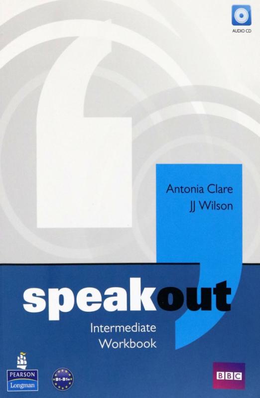 Speakout 1st edition Intermediate Workbook without key with CD  Рабочая тетрадь без ответов c CD