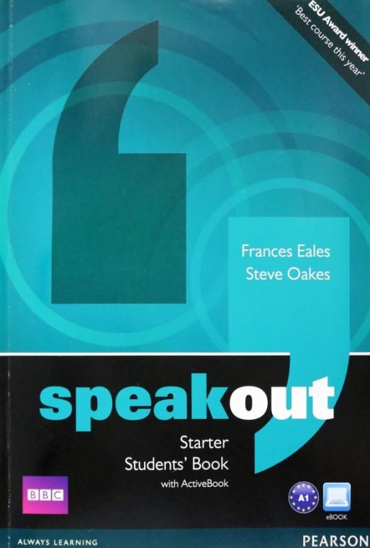 Speakout 1st edition Starter Students Book with ActiveBook and  DVD  Учебник c электронной версией и DVD