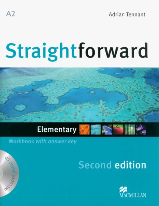 Straightforward (Second Edition) Elementary Workbook + Key / Рабочая тетрадь + ответы