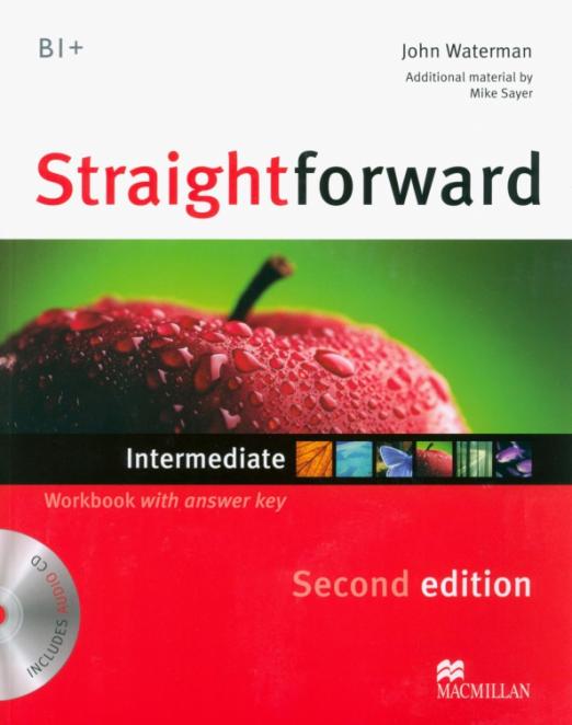 Straightforward (Second Edition) Intermediate Workbook + Key / Рабочая тетрадь + ответы