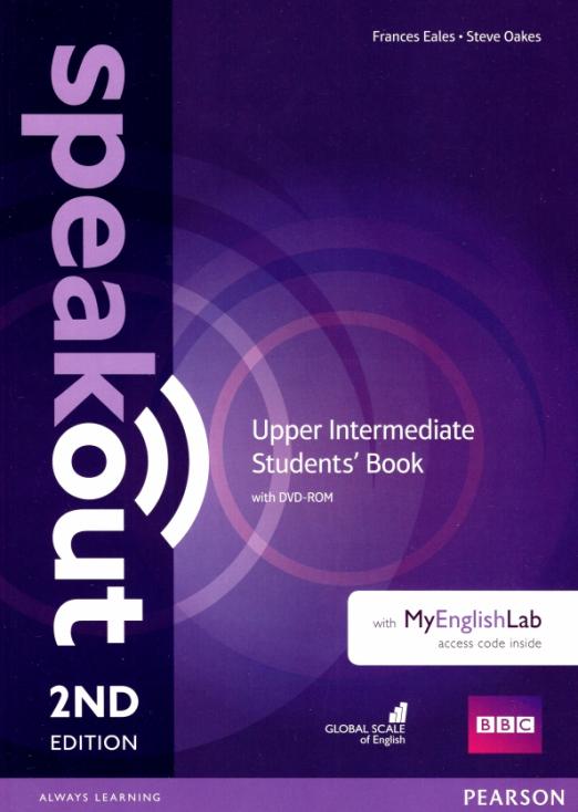Speakout 2nd edition Upper Intermediate Students' Book with MyEnglishLab and DVD  Учебник c онлайн кодом и DVD