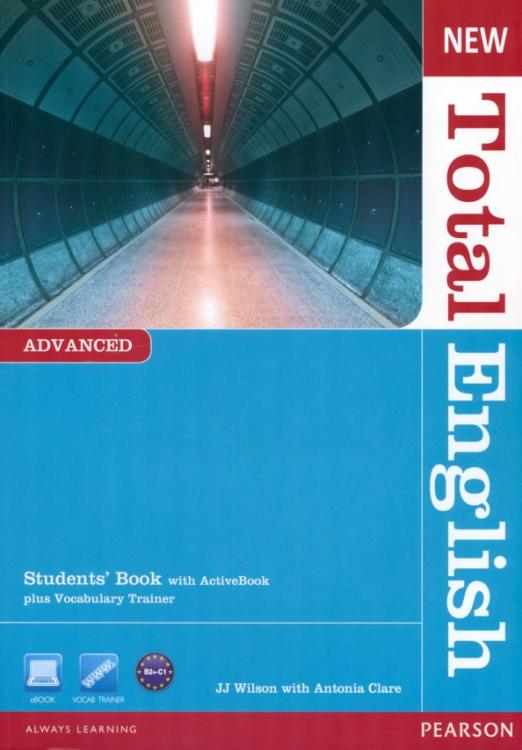 New Total English Advanced Students' Book with Active Book + DVD / Учебник + электронная версия + DVD