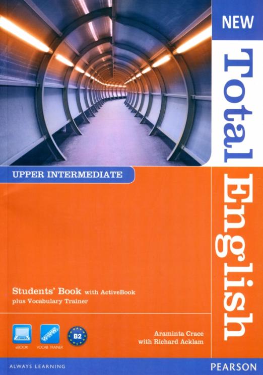 New Total English Upper-Intermediate Students’ Book with Active Book + DVD / Учебник + электронная версия + DVD