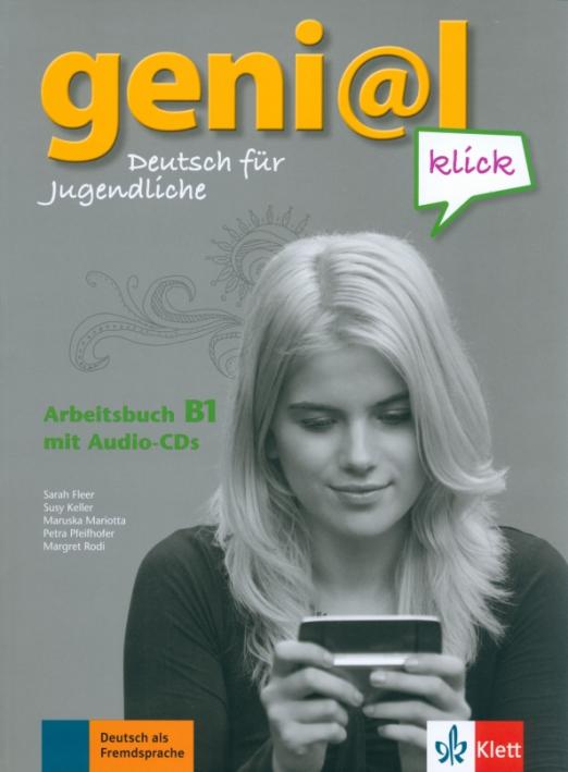 Geni@l klick B1 Arbeitsbuch mit Audios und Videos / Рабочая тетрадь + аудио + видео