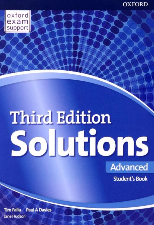 Solutions Third Edition Advanced Student's Book Учебник