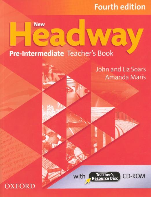 New Headway Fourth Edition PreIntermediate Teacher's Book with Teacher's Resource Disc  Книга для учителя c CD