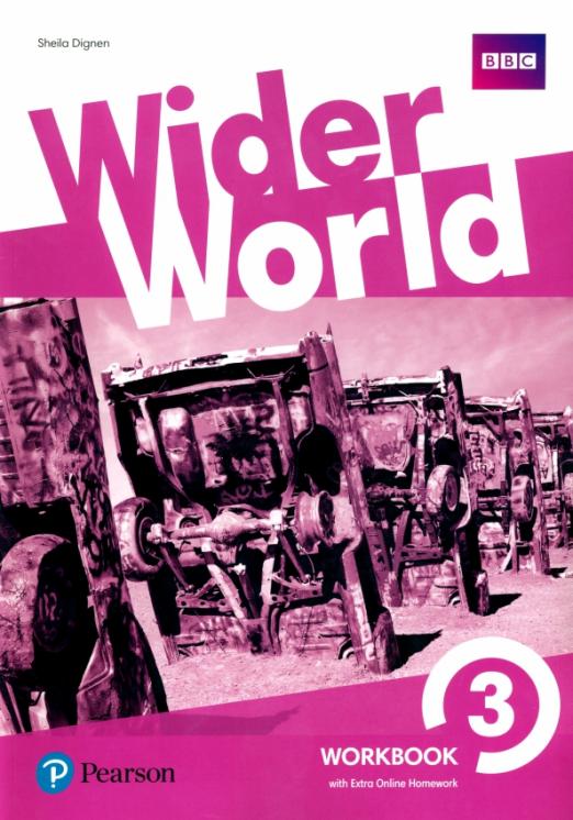 Wider World 3 Workbook  Extra Online Homework  Рабочая тетрадь  онлайнкод