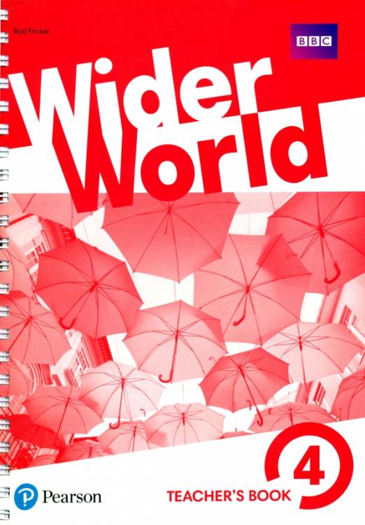 Wider World 4 Teacher's Book with MyEnglishLab  DVDROM  Книга для учителя с онлайн кодом и DVD