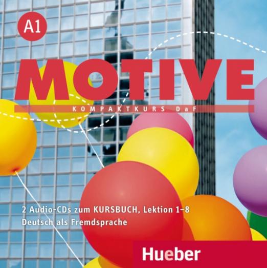 Motive A1. Audio-CDs zum Kursbuch Lektion 1–8 / Аудиодиски к учебнику Лекции 1-8