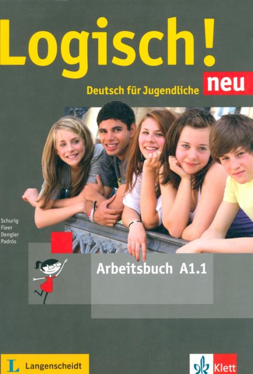 Logisch! neu A1.1 Arbeitsbuch mit Audios / Рабочая тетрадь + аудио