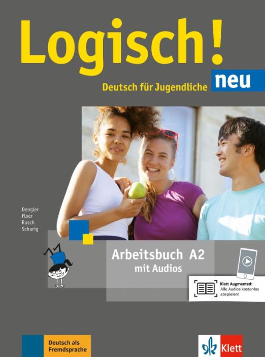 Logisch! neu A2 Arbeitsbuch mit Audios / Рабочая тетрадь + аудио