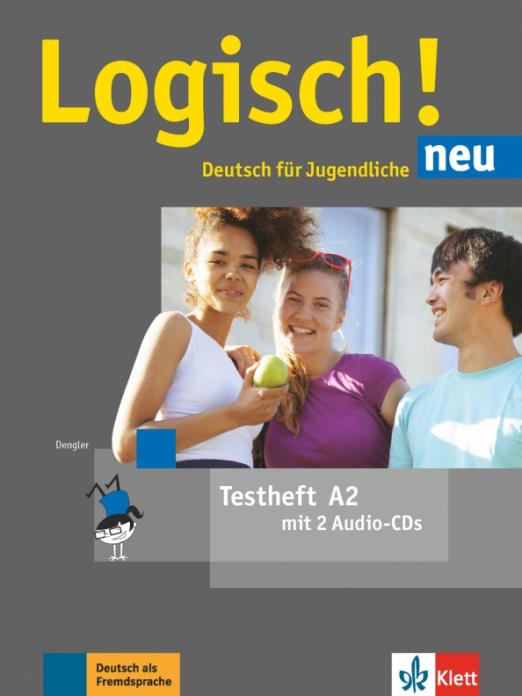 Logisch! neu A2 Testheft mit 2 Audio-CDs / Сборник тестов + 2 CD