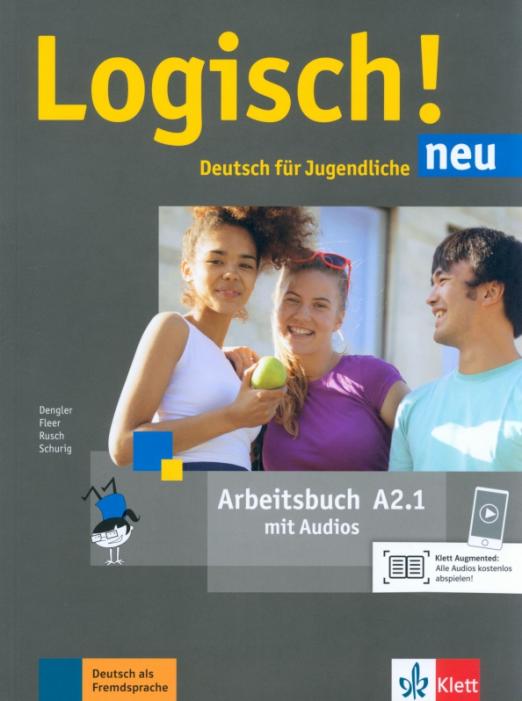 Logisch! neu A2.1 Arbeitsbuch mit Audios / Рабочая тетрадь + аудио