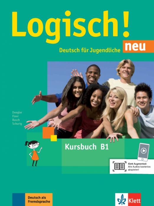 Logisch! NEU B1 Kursbuch + Audios / Учебник + аудио