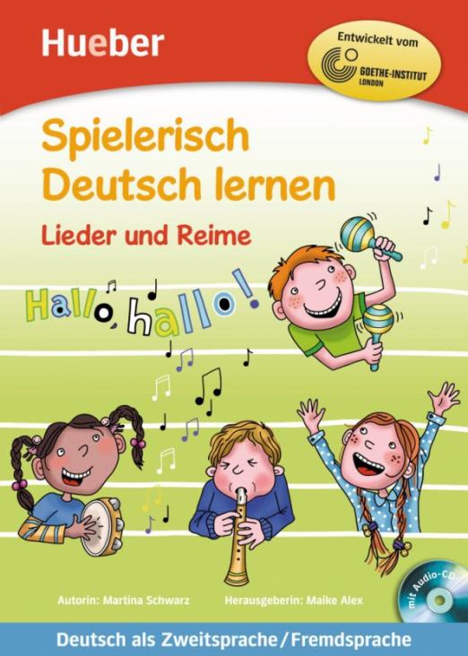 Spielerisch Deutsch lernen. Lieder und Reime + Audio-CD / Песни и стихи + CD