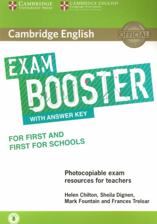Cambridge English Exam Booster for First and First for Schools + Audio + Answers / Тесты + ответы