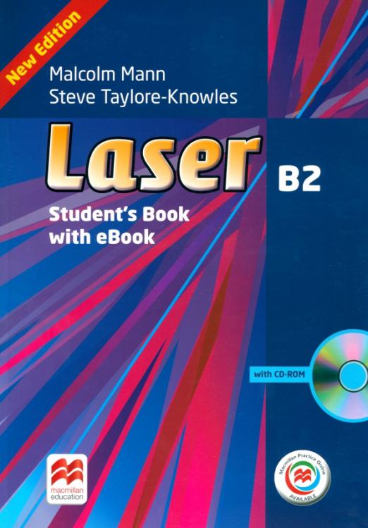 Laser (Third Edition) B2 Student's Book + CD + eBook + Online Practice / Учебник + CD + электронная версия + онлайн-код