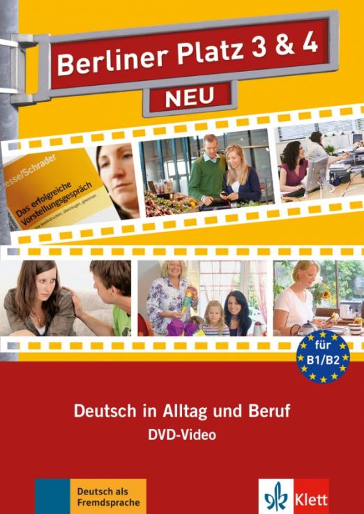 Berliner Platz 3 & 4 NEU B1-B2  DVD-Video / DVD-диск