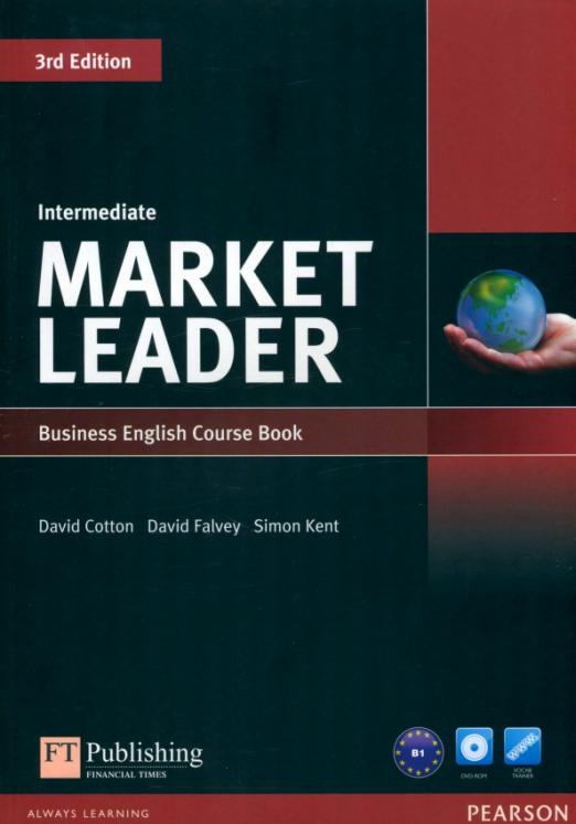Market Leader (3rd Edition) Intermediate Coursebook + DVD + MyEnglishLab / Учебник + онлайн-код + DVD