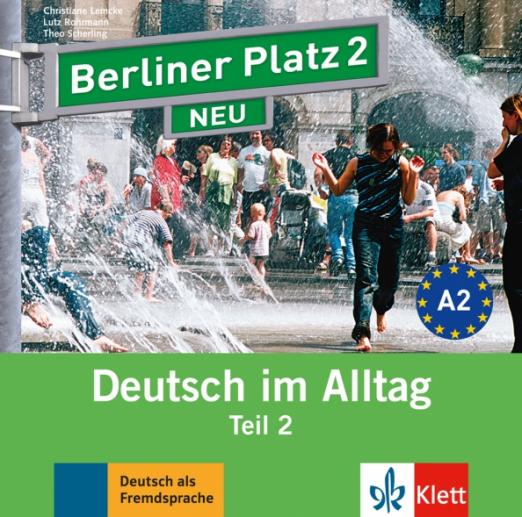 Berliner Platz 2 NEU A2 Audio-CD zum Lehrbuch Teil 2 / Аудио-CD к учебнику Часть 2