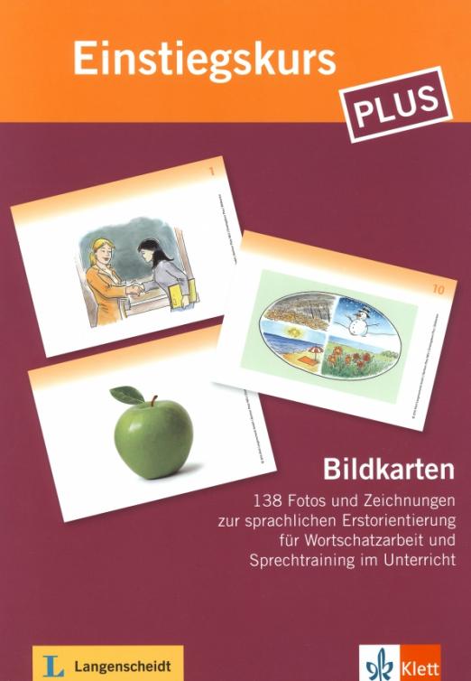 Berliner Platz NEU Einstiegskurs Plus Bildkarten / Лексические карточки