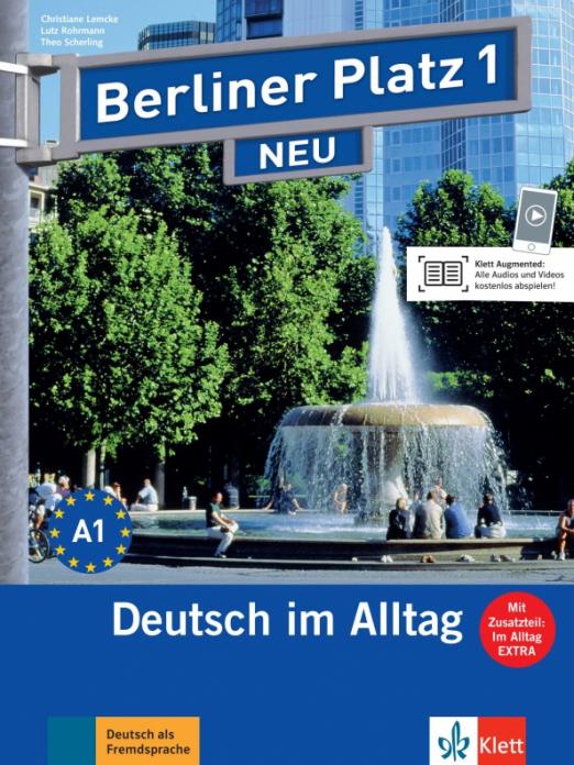 Berliner Platz 1 NEU A1 Lehr- und Arbeitsbuch mit Audios online / Учебник + рабочая тетрадь + аудио-онлайн + дополнительные материалы