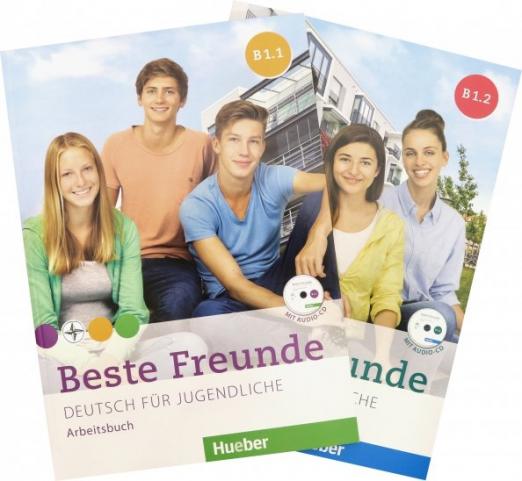 Beste Freunde B1.1 + B1.2 Arbeitsbuch + CD / Рабочая тетрадь + CD