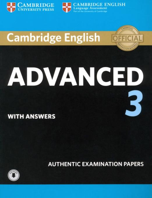 Cambridge English Advanced 3 + Answers + Audio / Тесты + ответы + онлайн-аудио