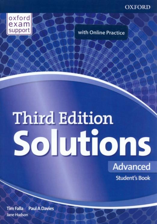 Solutions Third Edition Advanced Student's Book  Online Practice  Учебник с онлайн практикой