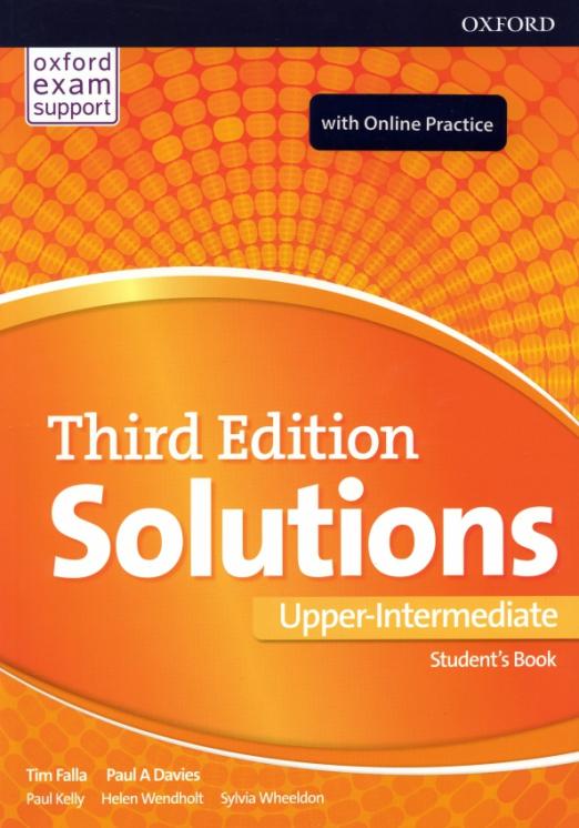 Solutions Third Edition Upper Intermediate Student's Book and Online Practice Pack Учебник с онлайн практикой