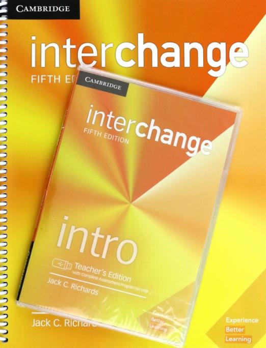 Interchange (Fifth Edition) Intro Teacher's Edition with Complete Assessment Program (+CD) / Книга для учителя