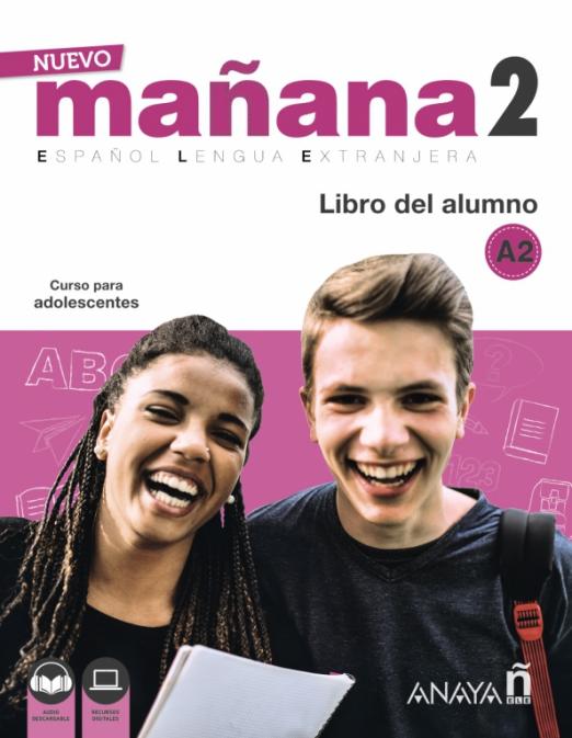 Nuevo Manana 2 Libro del alumno + Audio / Учебник