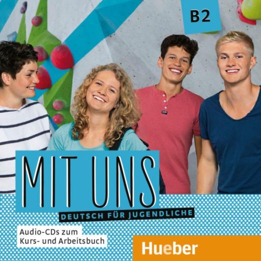 Mit uns B2. 1 Audio-CD zum Kursbuch, 1 Audio-CD zum Arbeitsbuch / Аудиодиски к учебнику и рабочей тетради