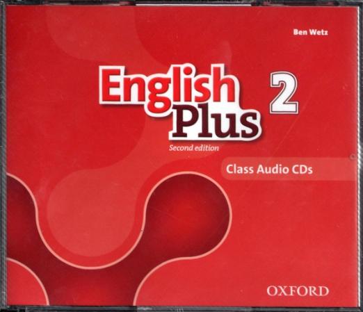English Plus (Second Edition) 2 Class Audio CDs (3) / Аудиодиски