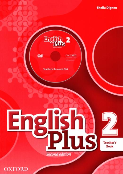 English Plus (Second Edition) 2 Teacher's Book + Teacher's Resource Disk + Practice Kit / Книга для учитея + диск + онлайн-код