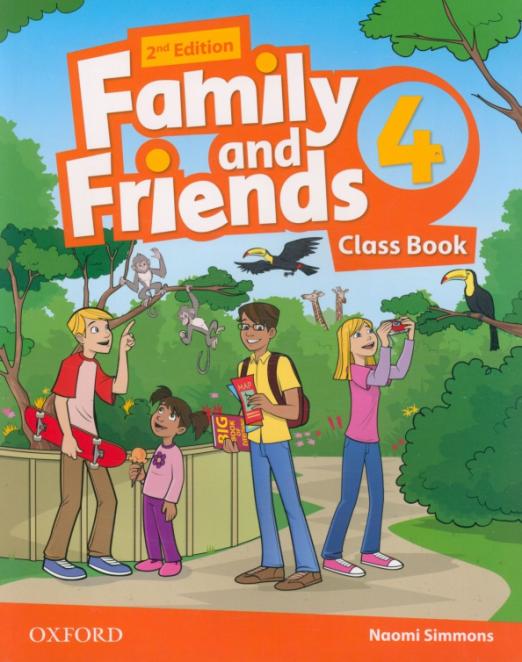 Family and Friends 2nd Edition 4 Class Book  Учебник