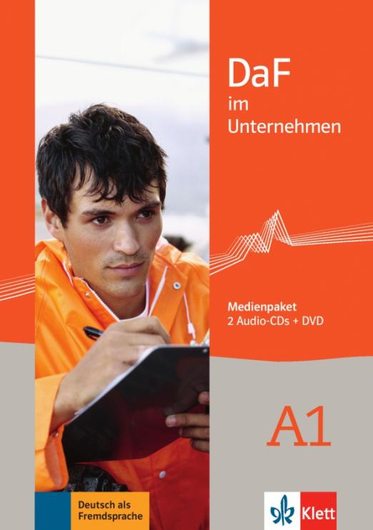 DaF im Unternehmen A1 Medienpaket 2 Audio-CDs + DVD / Аудио и видео