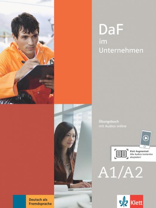 DaF im Unternehmen A1-A2 Übungsbuch mit Audios / Рабочая тетрадь + аудио онлайн