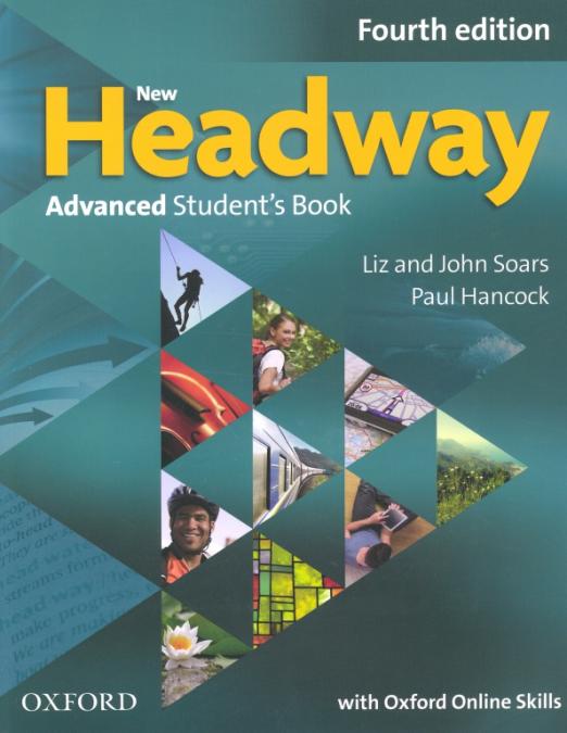 New Headway Fourth Advanced  Student's Book with Oxford Online Skills Учебник с кодом доступа