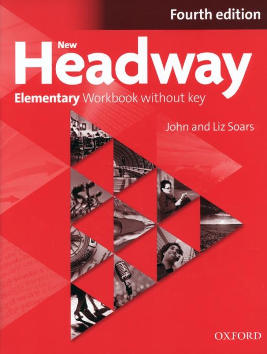 New Headway Fourth Edition Elementary Workbook without Key  Рабочая тетрадь без ответов