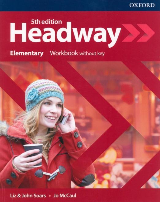 Headway 5th edition Elementary Workbook without key Рабочая тетрадь без ответов
