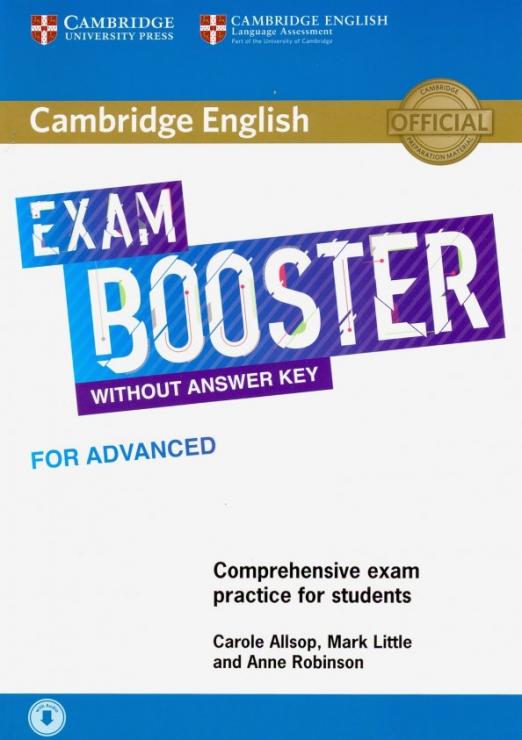 Exam Booster for Advanced without Answer Key with Audio. Comprehensive Exam Practice for Students