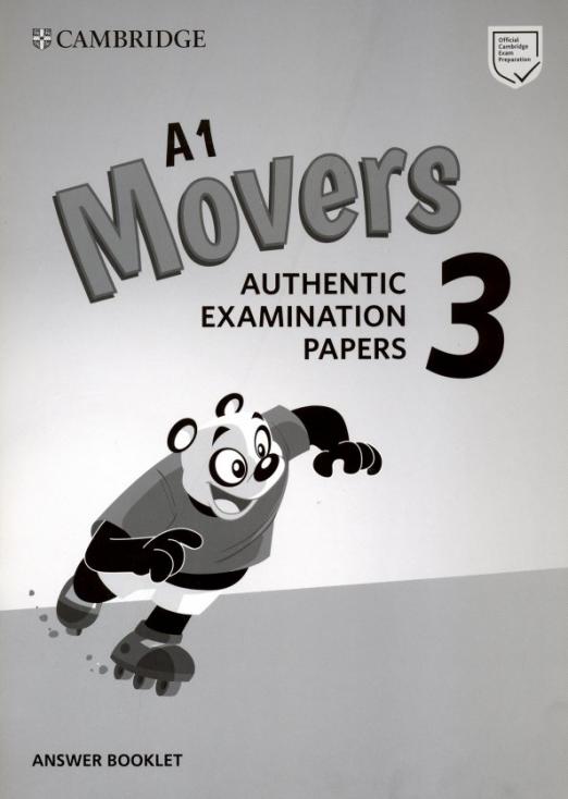 Movers 3 Authentic Examination papers Answer Booklet Ответы