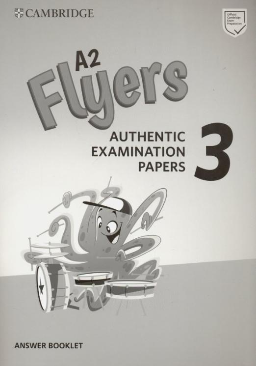 Flyers 3 Authentic Examination papers Answer Booklet Ответы