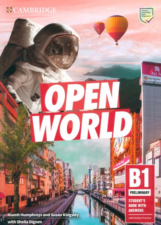 Open World B1 Student’s Book + Answers / Учебник + ответы